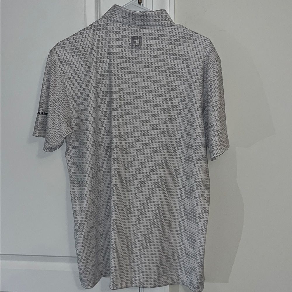 The British Open Footjoy FJ St Andrews Old Course Scotland Golf polo Shirt AOP M - Picture 4 of 6